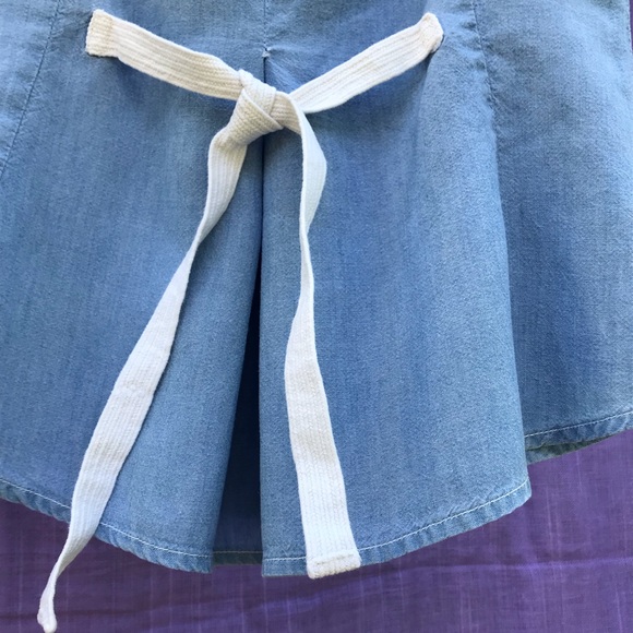 Agolde Sleeveless Button Down Denim Blouse - Picture 4 of 12